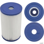 Cartridge, 5sqft, 1-1/8"ot, 2-3/8"ob, 4-3/4", 8" 4oz, w/core